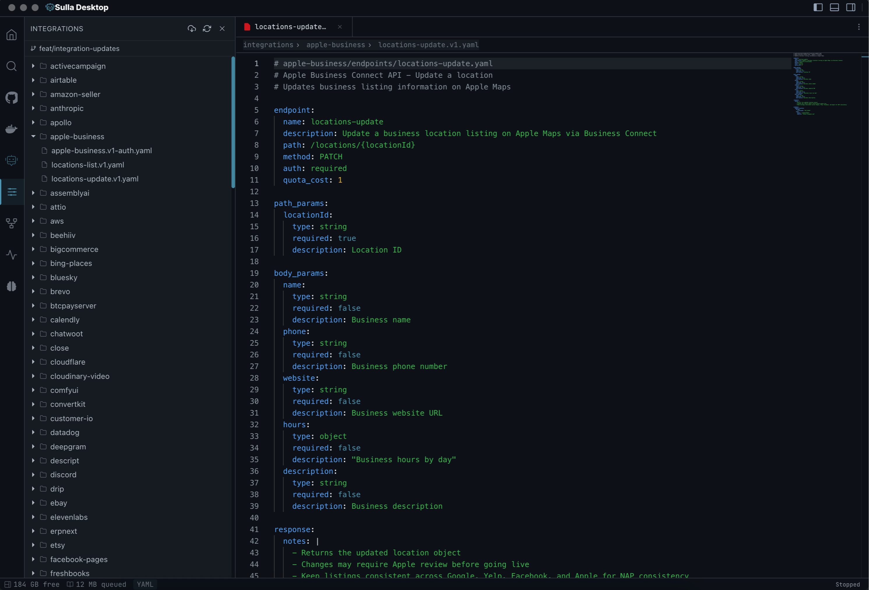 Integrations as Configuration